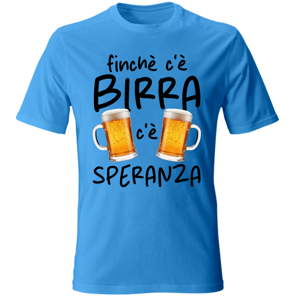 T-Shirt Unisex Speranza - Scritte Divertenti - Chiara