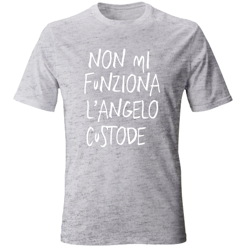 T-Shirt Unisex Angelo custode - Scritte Divertenti