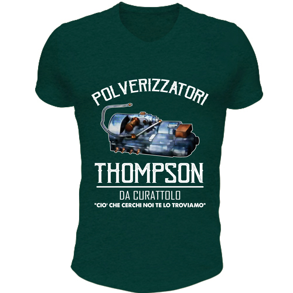 T-Shirt Unisex Scollo V Polverizzatori Thompson