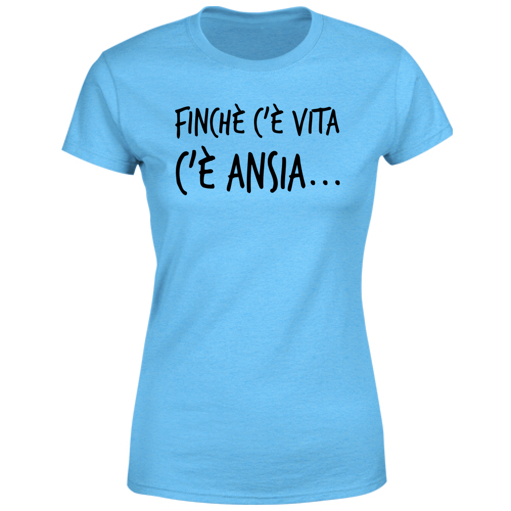 T-Shirt Donna Vita - Scritte Divertenti - Chiara