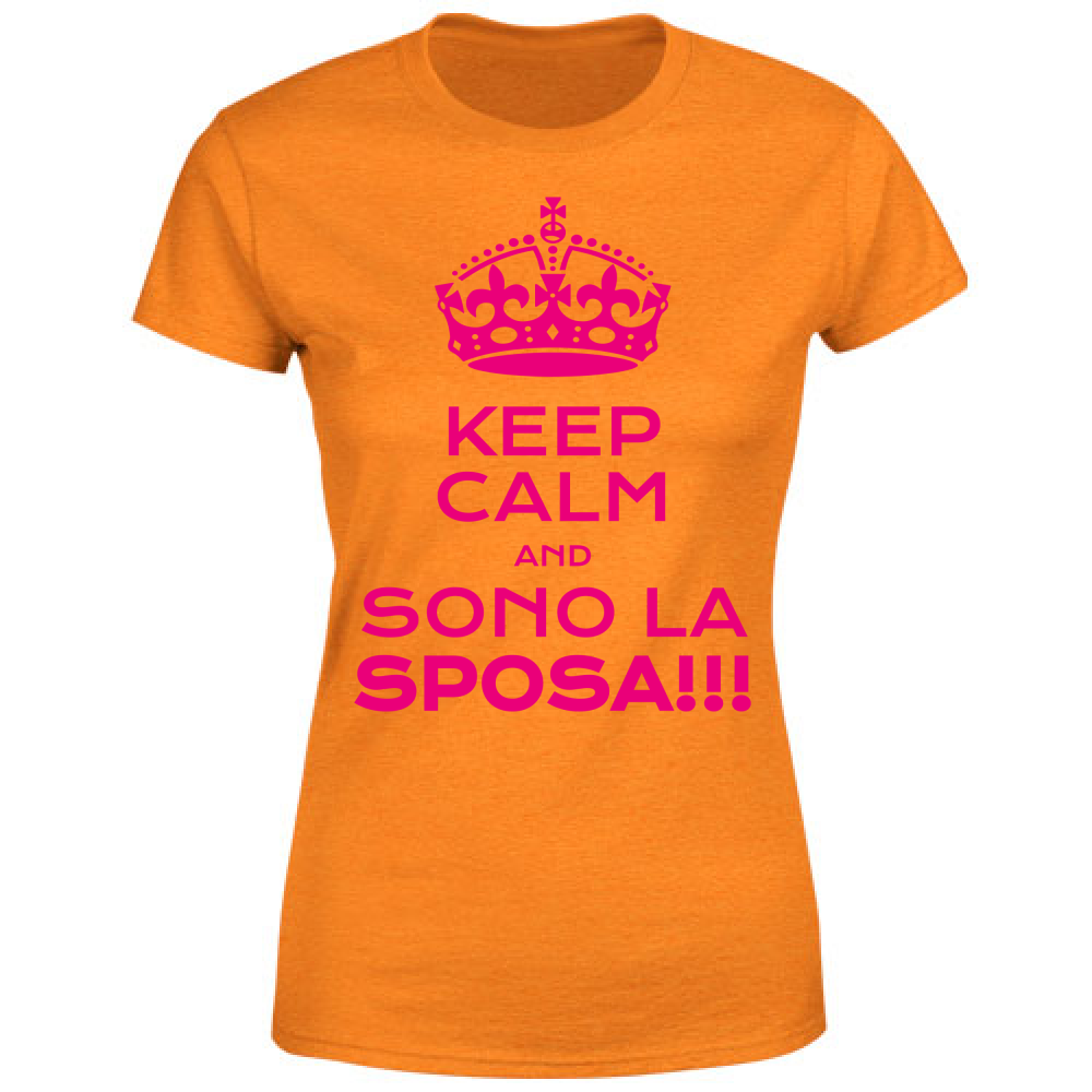 T-Shirt Donna Maglietta - Addio al Nubilato - KC sposa - scura