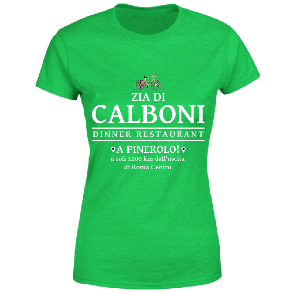 T-Shirt Donna Zia di Calboni Restaurant