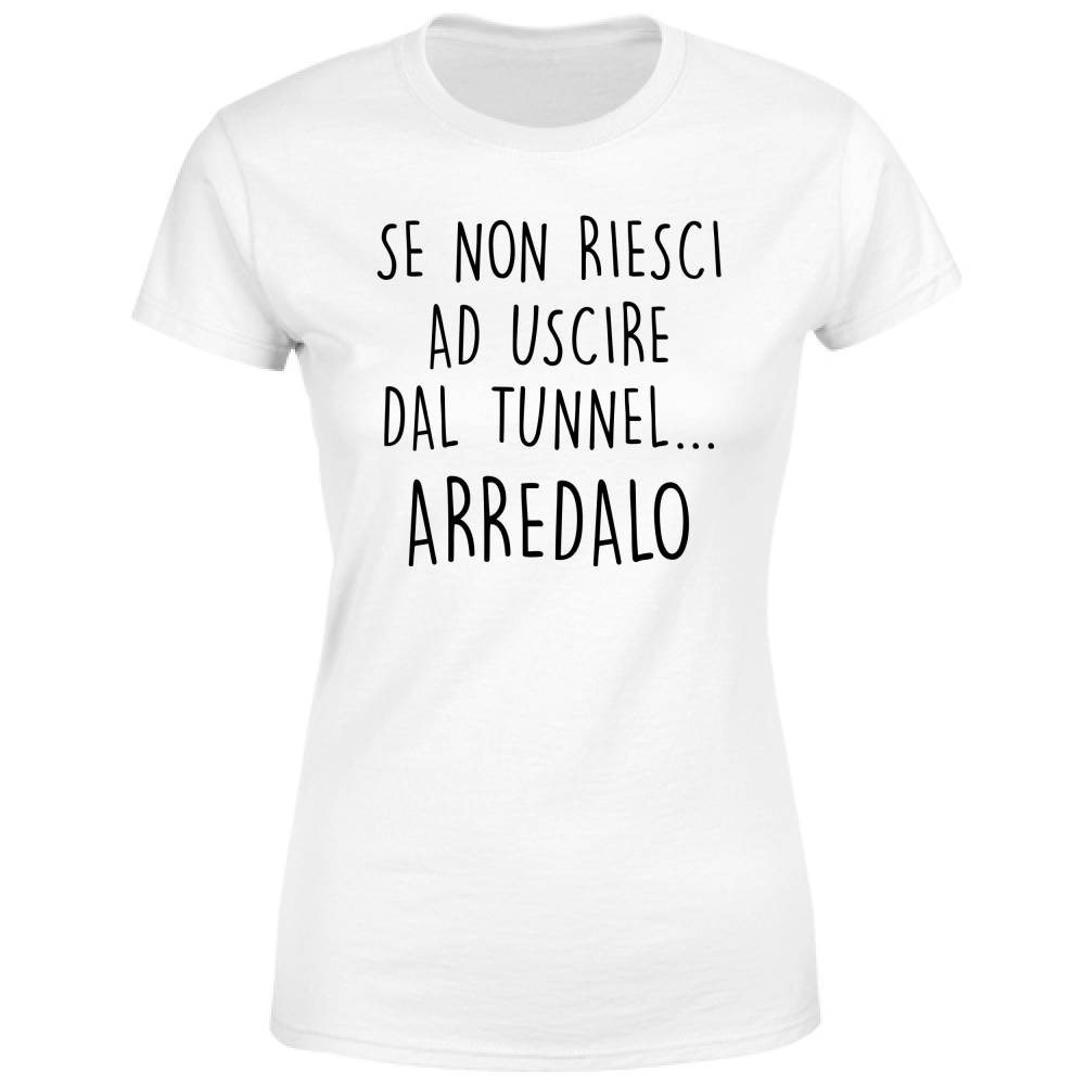 T-Shirt Donna Tunnel - Scritte Divertenti - Chiara