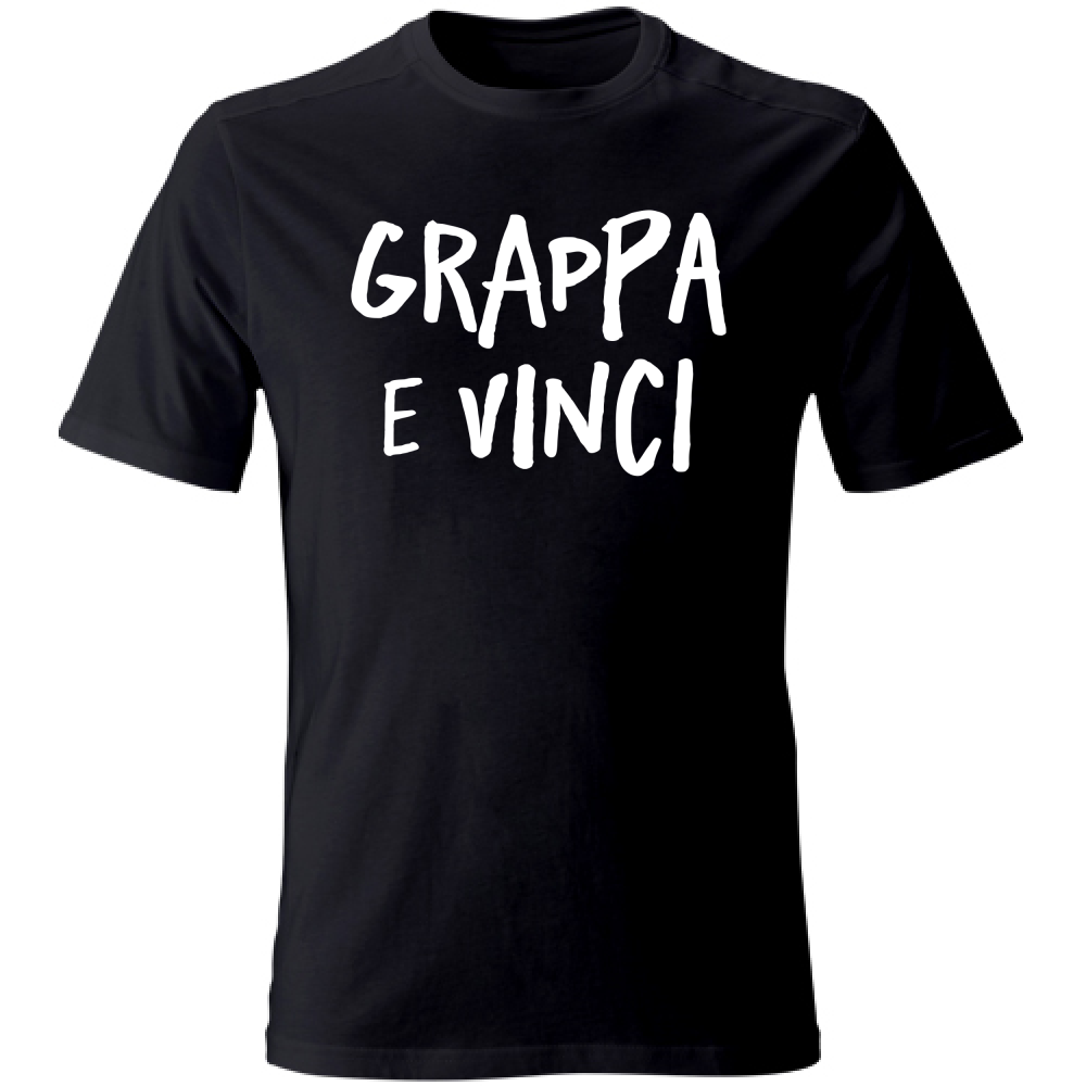 T-Shirt Unisex ...e vinci - Scritte Divertenti