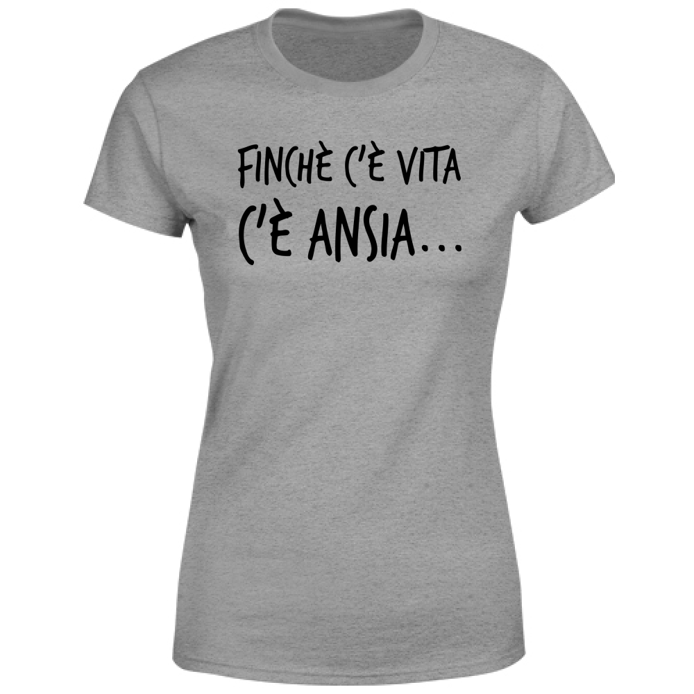 T-Shirt Donna Vita - Scritte Divertenti - Chiara