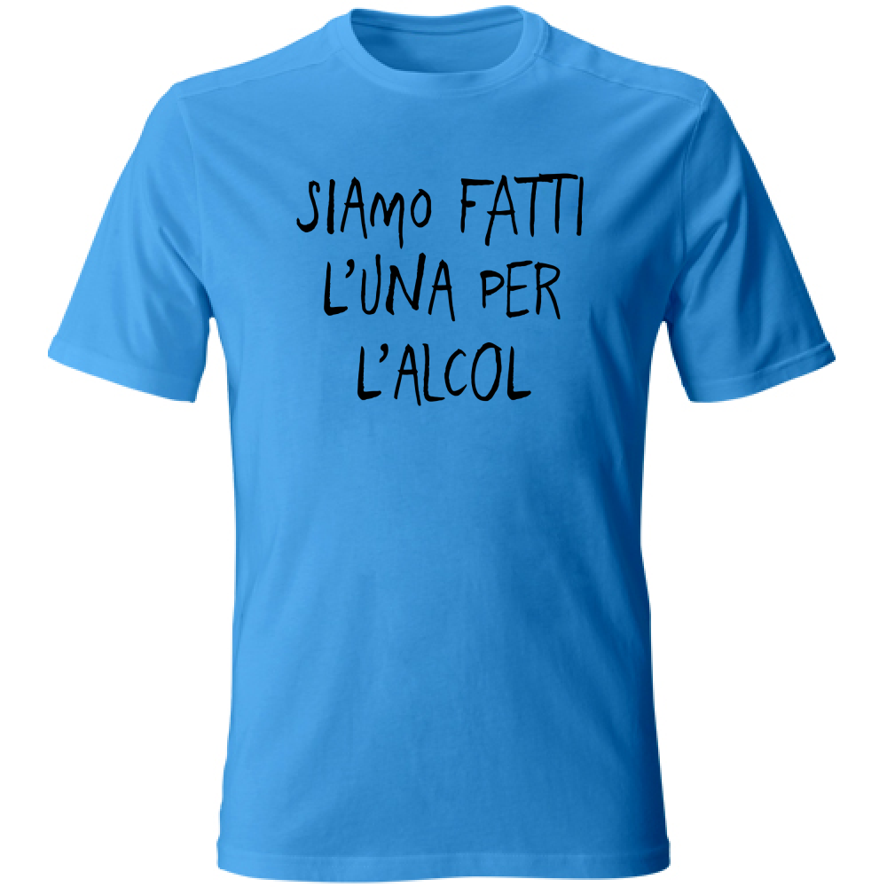 T-Shirt Unisex L'una per... - Scritte Divertenti - Chiara