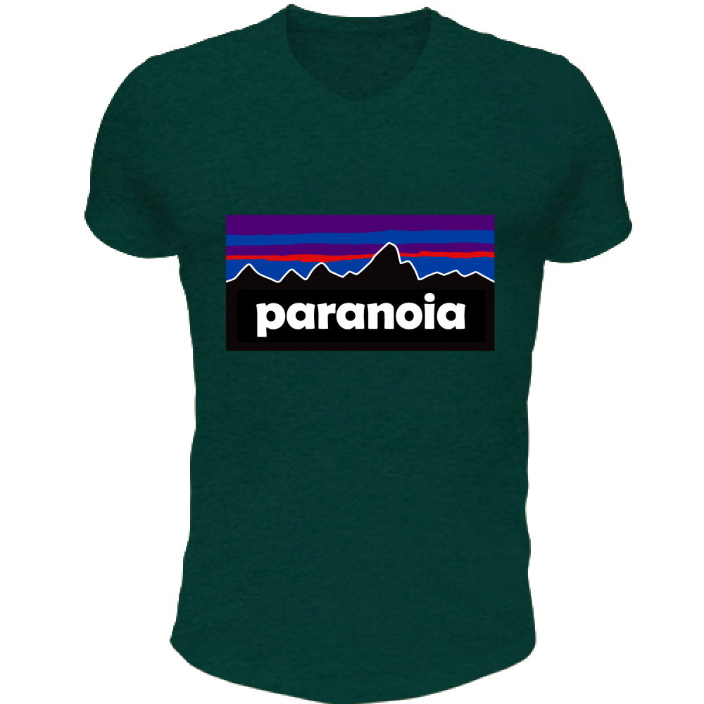 T-Shirt Unisex Scollo V Paranoia