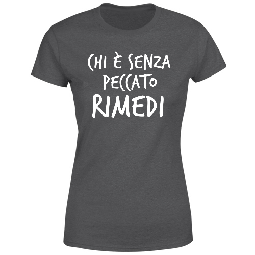 T-Shirt Donna Peccato - Scritte Divertenti