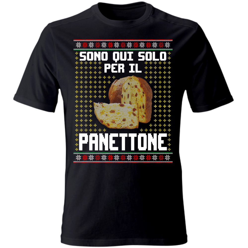 T-Shirt Unisex Solo per il Panettone