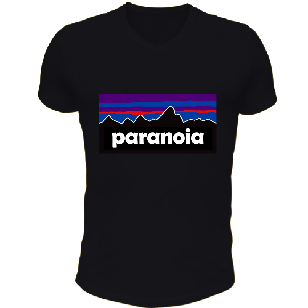 T-Shirt Unisex Scollo V Paranoia