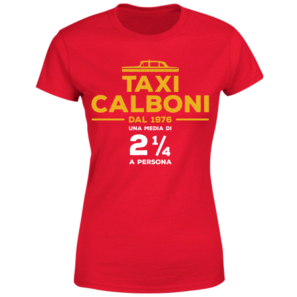 T-Shirt Donna Taxi Calboni