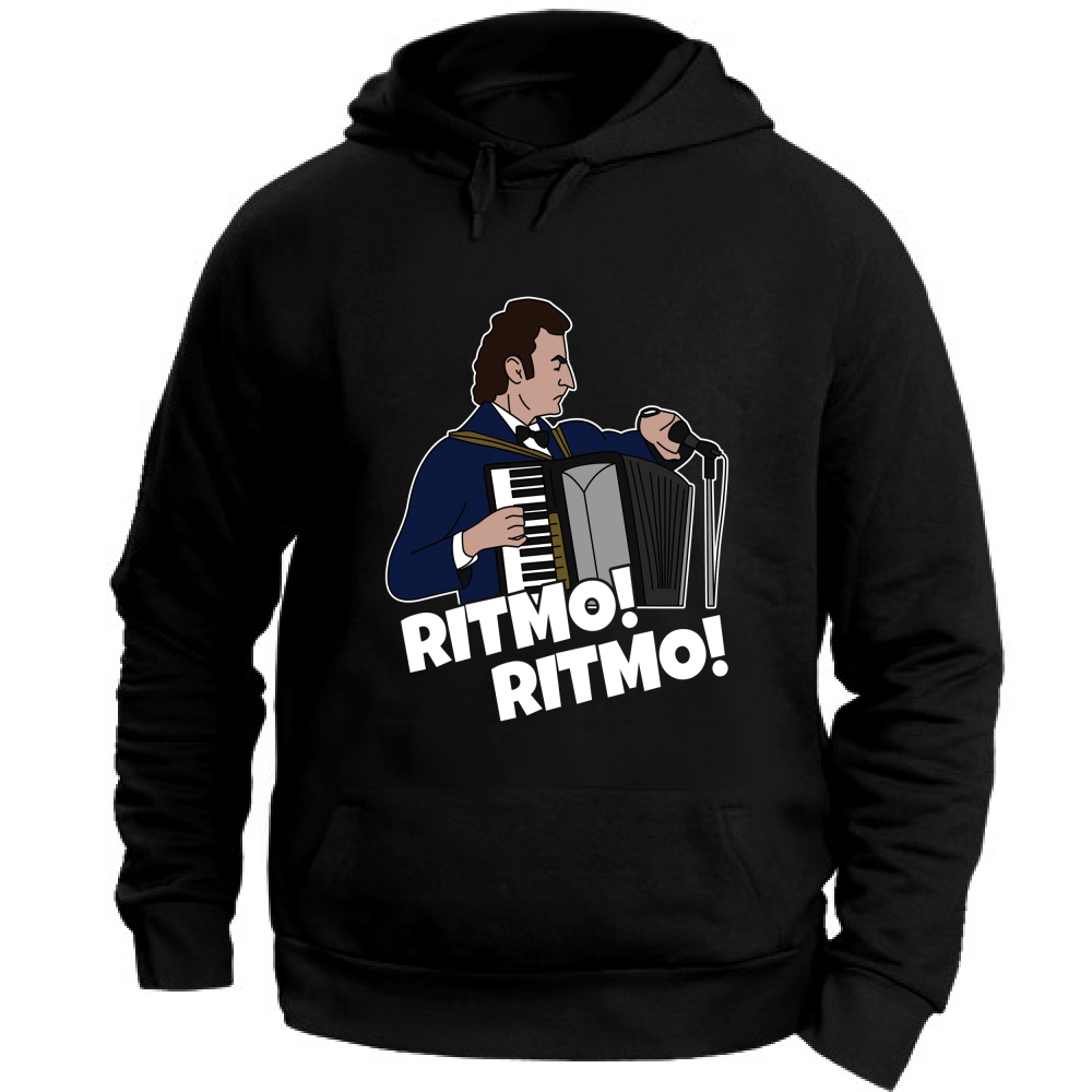 Felpa Unisex con Cappuccio Ritmo Ritmo