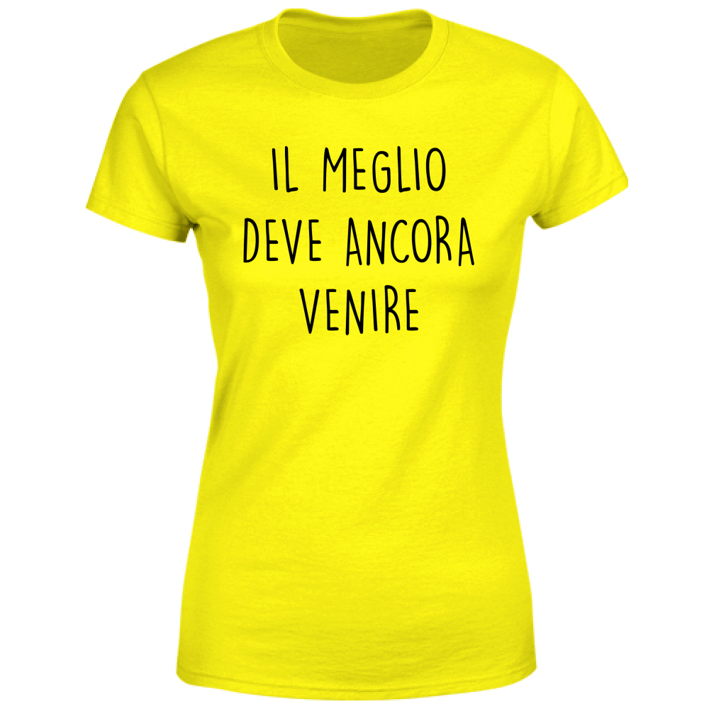 T-Shirt Donna Il meglio - Scritte Divertenti - Chiara