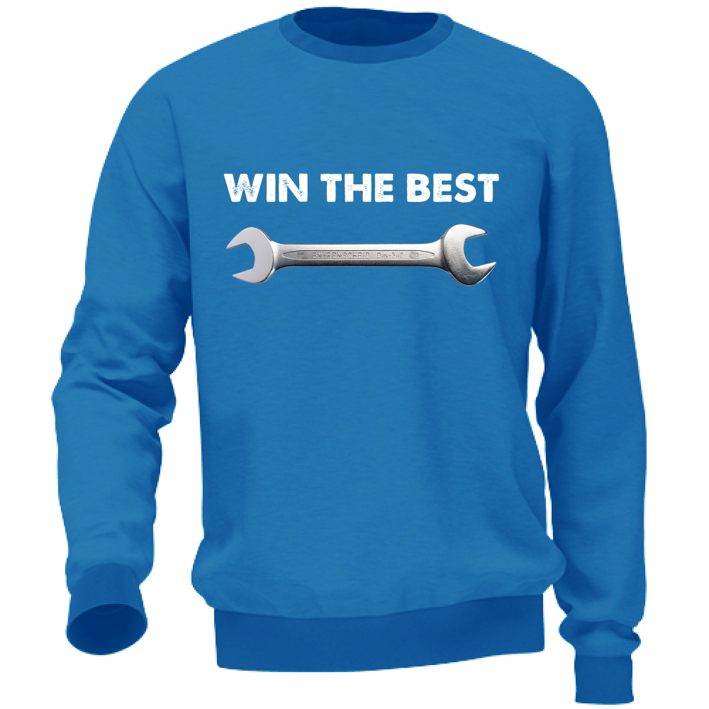 Felpa Unisex Win the Best