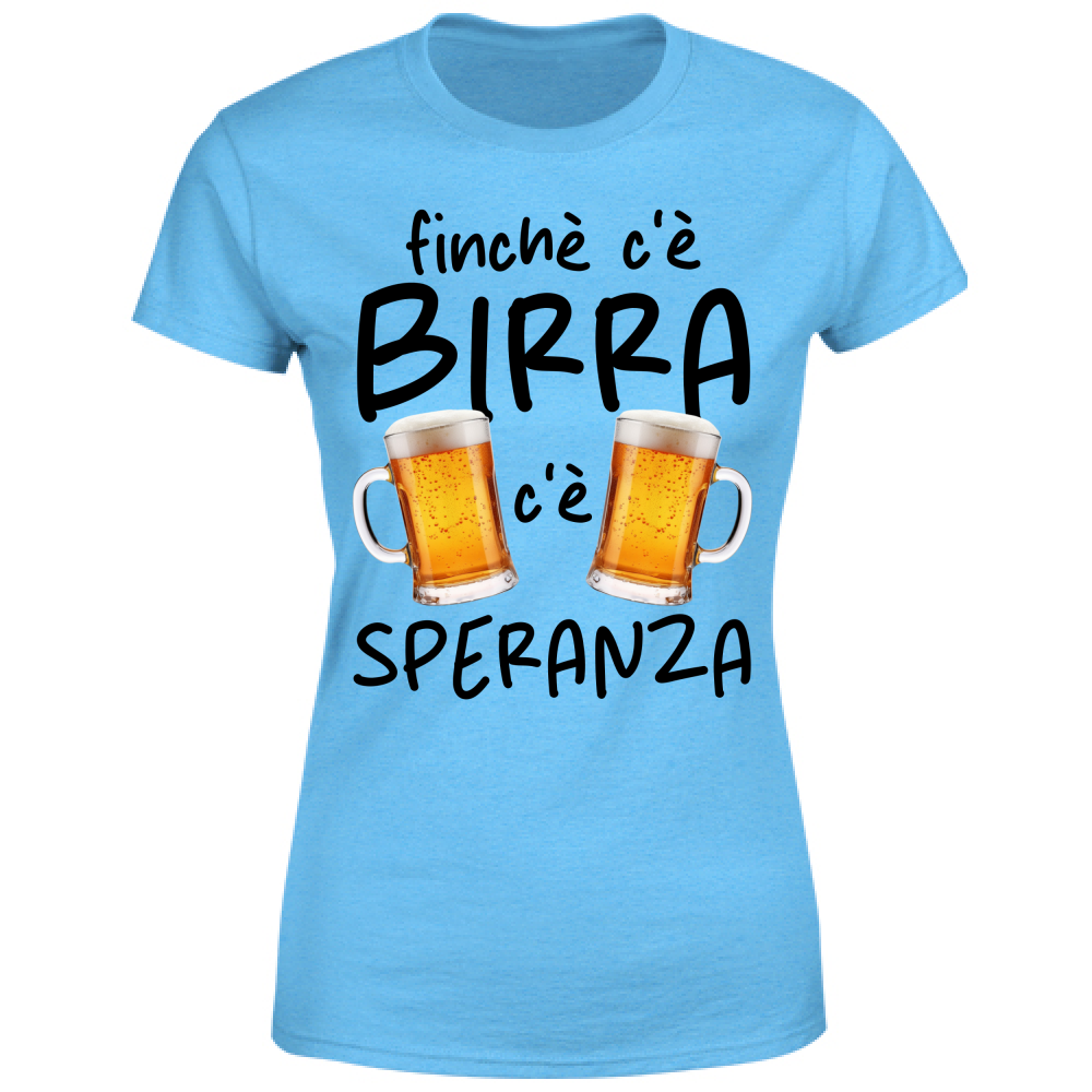 T-Shirt Donna Speranza - Scritte Divertenti - Chiara