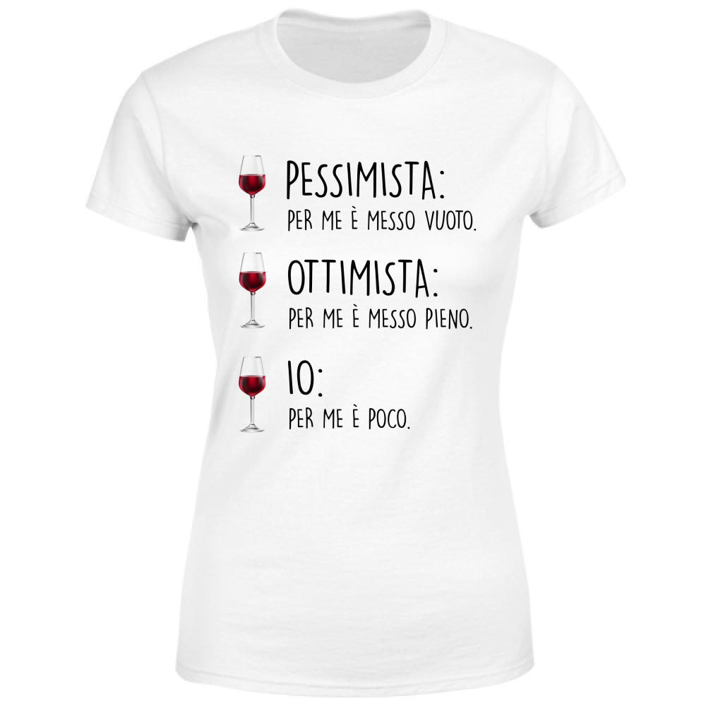 T-Shirt Donna IO - Scritte Divertenti - Chiara