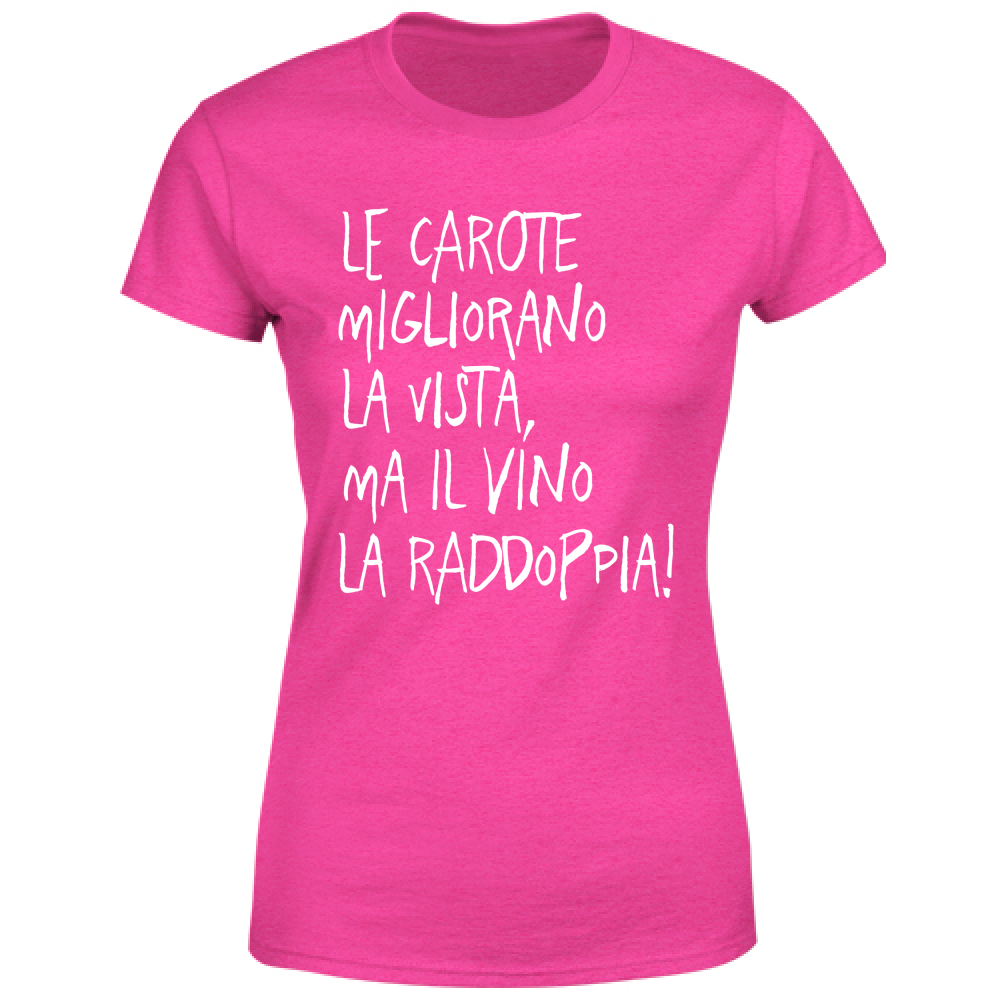 T-Shirt Donna Le carote - Scritte Divertenti