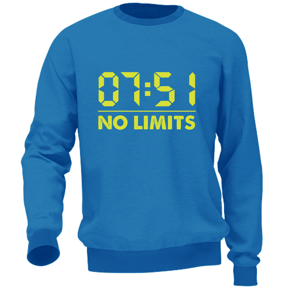 Felpa Unisex 7:51 no limits
