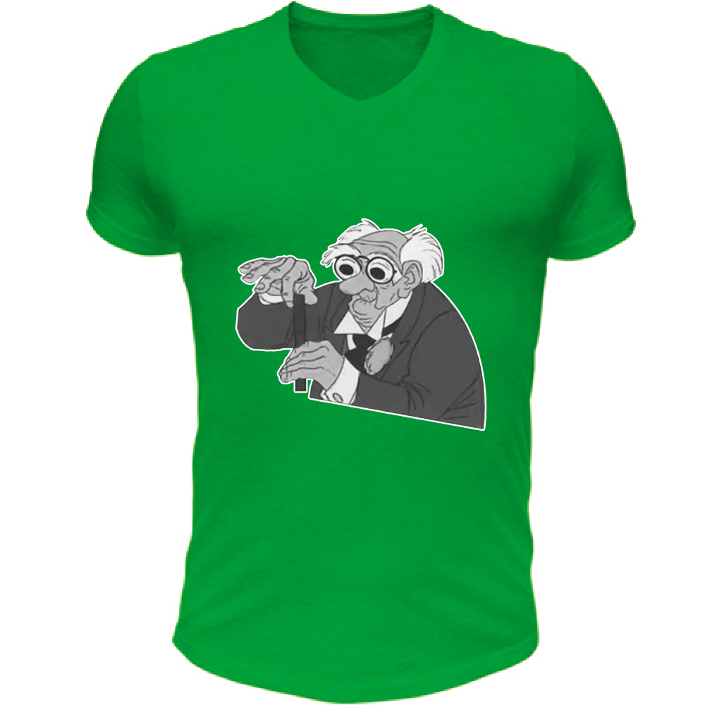 T-Shirt Unisex Scollo V Maglietta George