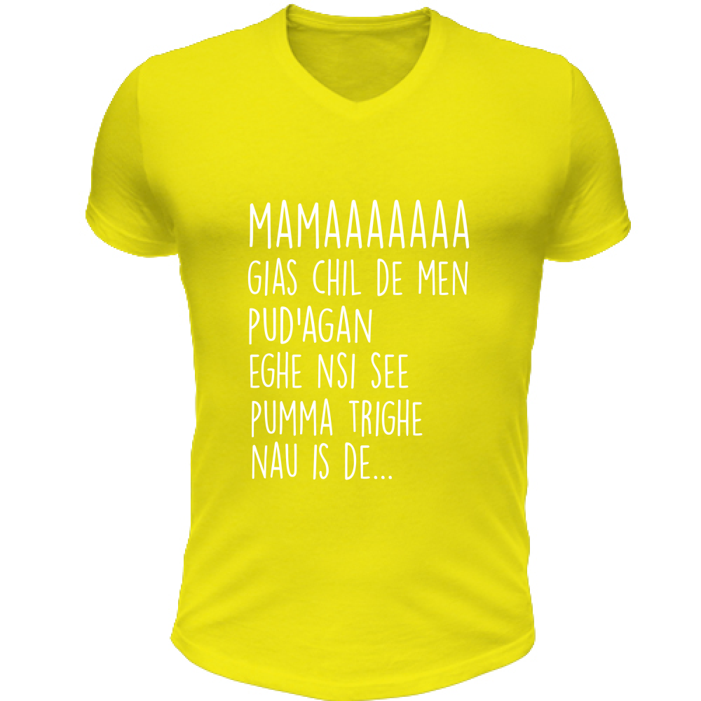 T-Shirt Unisex Scollo V Mamaaa