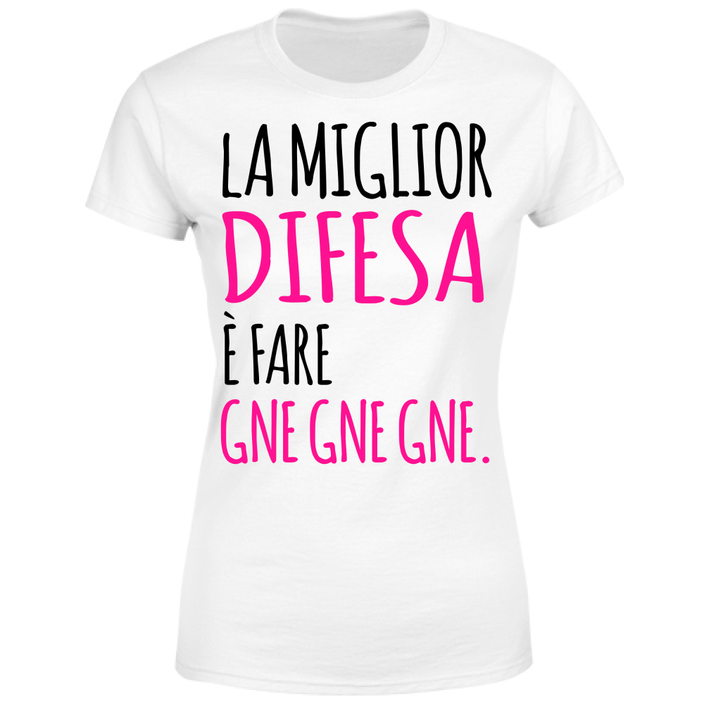 T-Shirt Donna Gne Gne Gne - Scritte Divertenti - Chiara