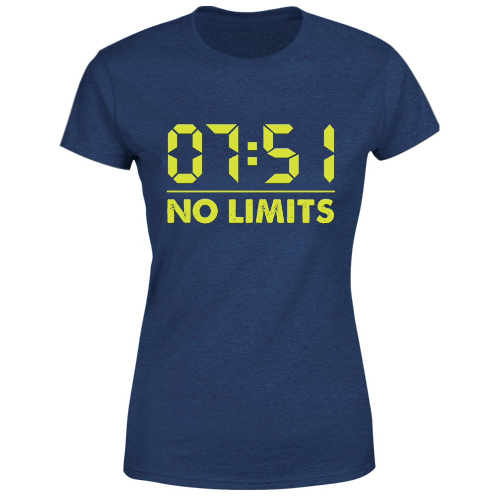T-Shirt Donna 7:51 no limits