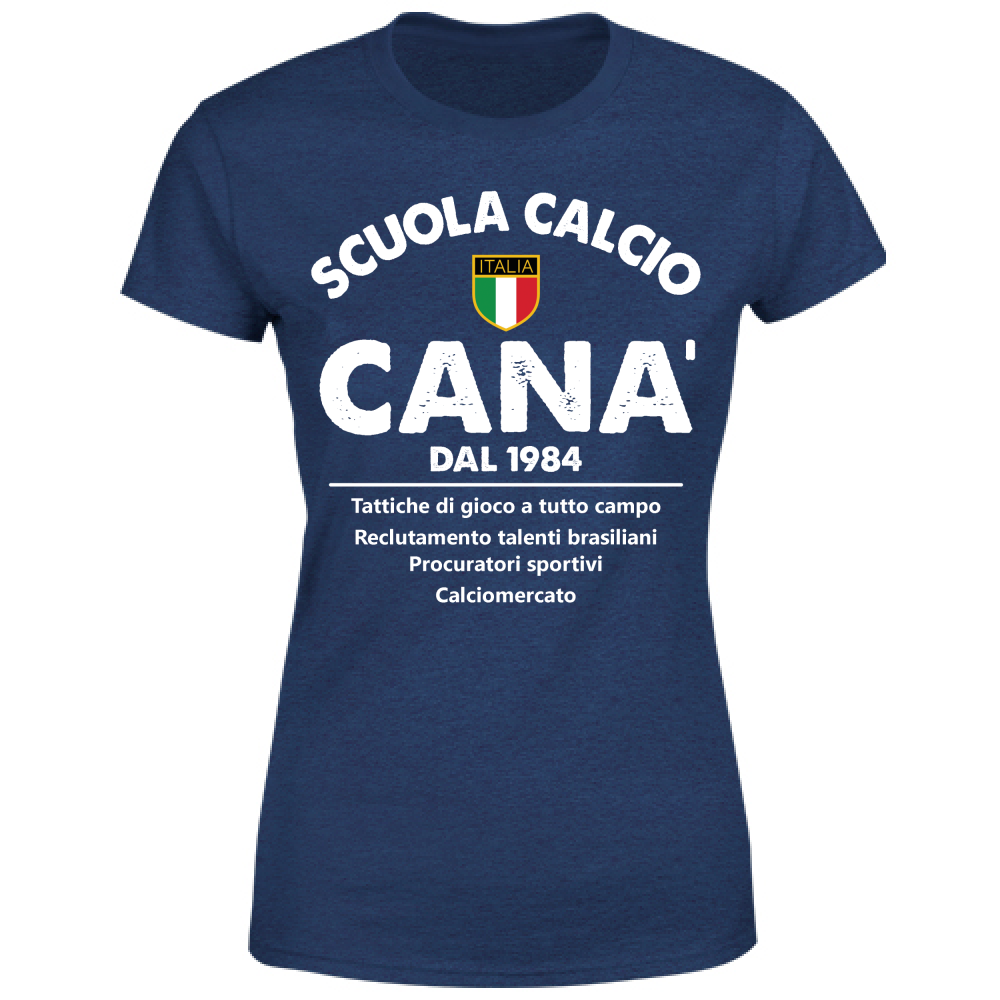 T-Shirt Donna Canà scuola calcio