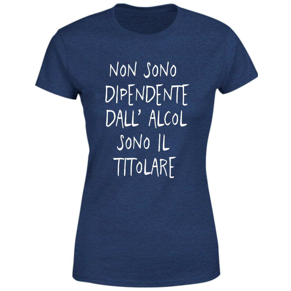 T-Shirt Donna Il titolare - Scritte Divertenti