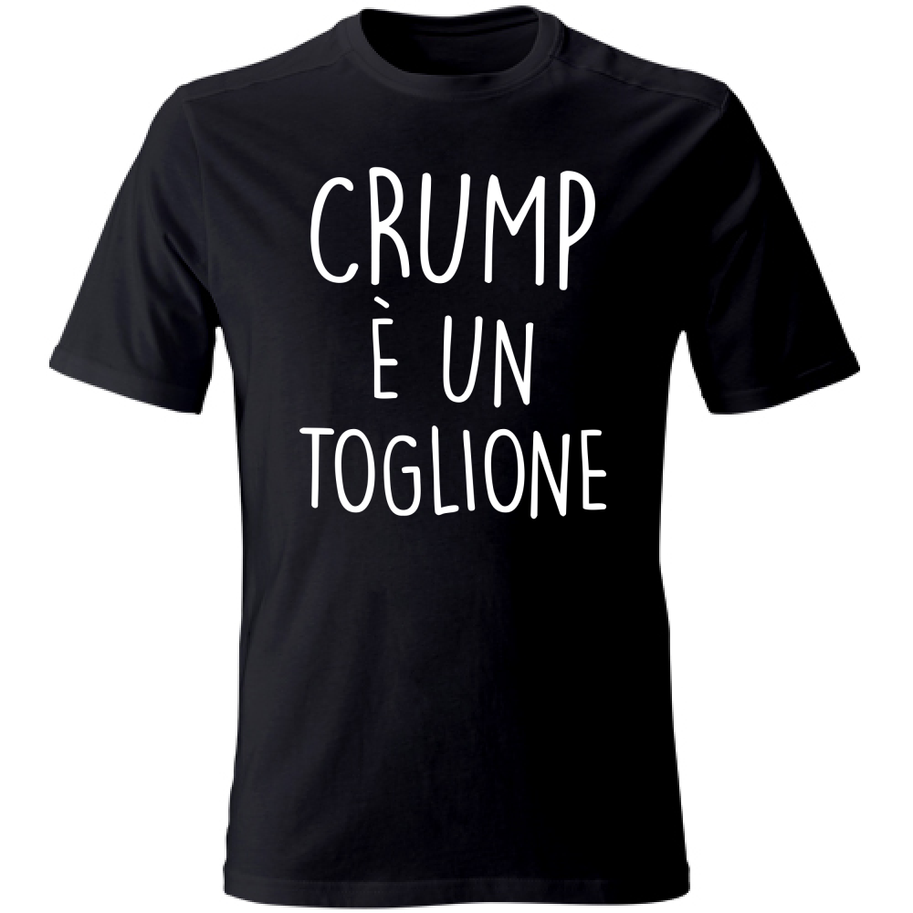 T-Shirt Unisex Crump Toglione - Scritte Divertenti