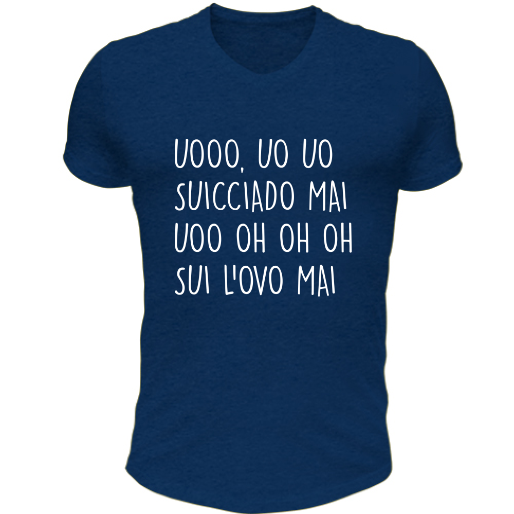 T-Shirt Unisex Scollo V Suicciado mai