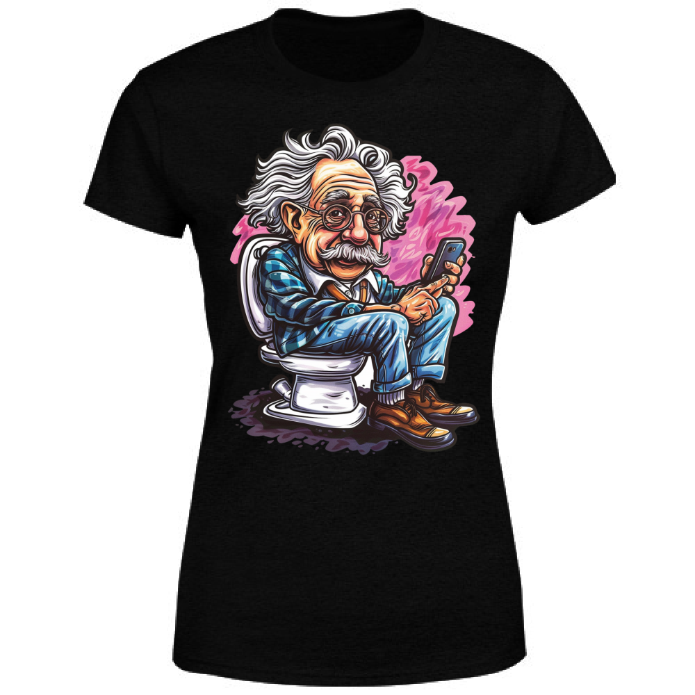 T-Shirt Donna Einstein WC