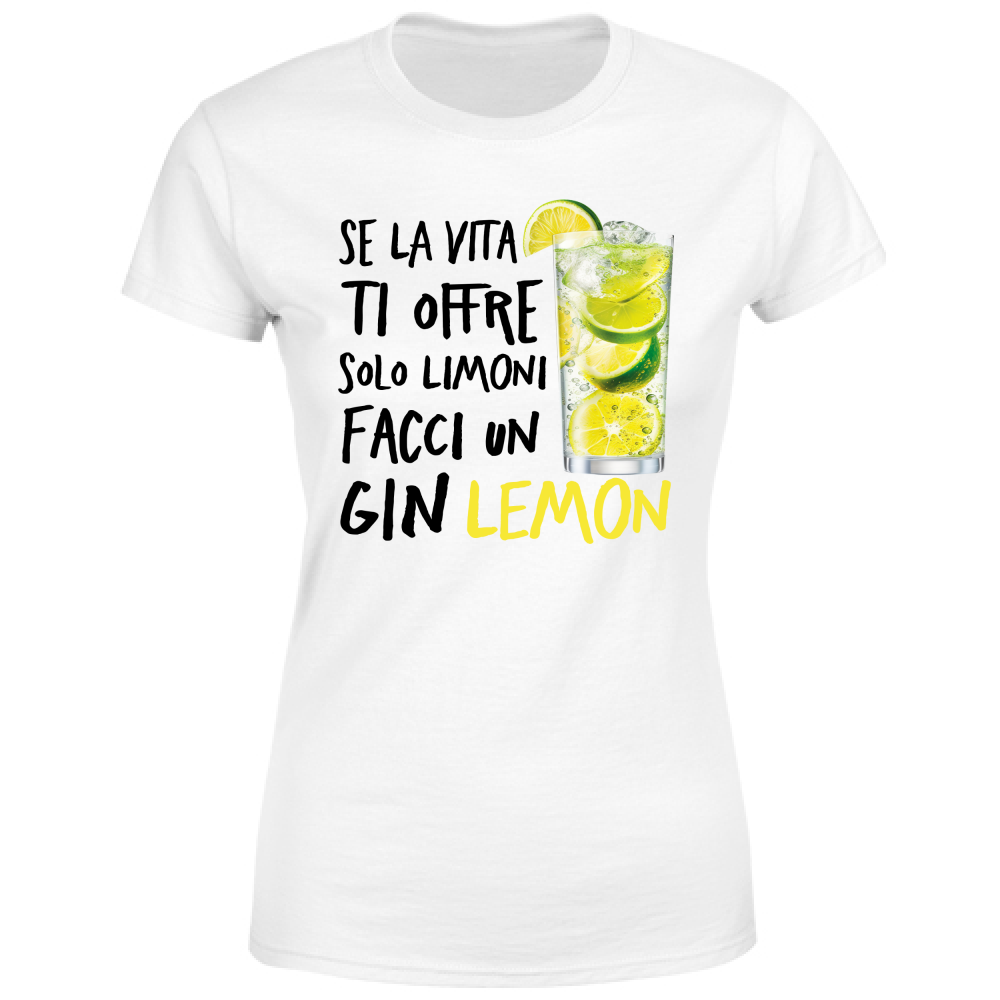 T-Shirt Donna Limoni - Scritte Divertenti - Chiara