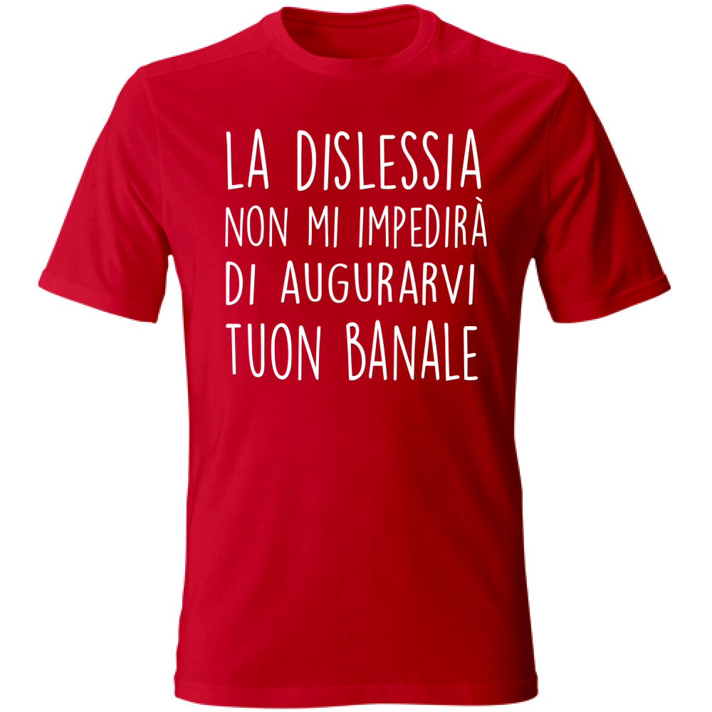 T-Shirt Bambino Tuon Banale - Scritte Divertenti