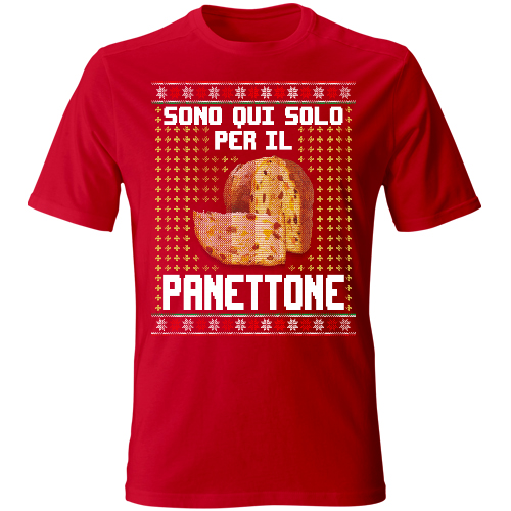 T-Shirt Unisex Solo per il Panettone