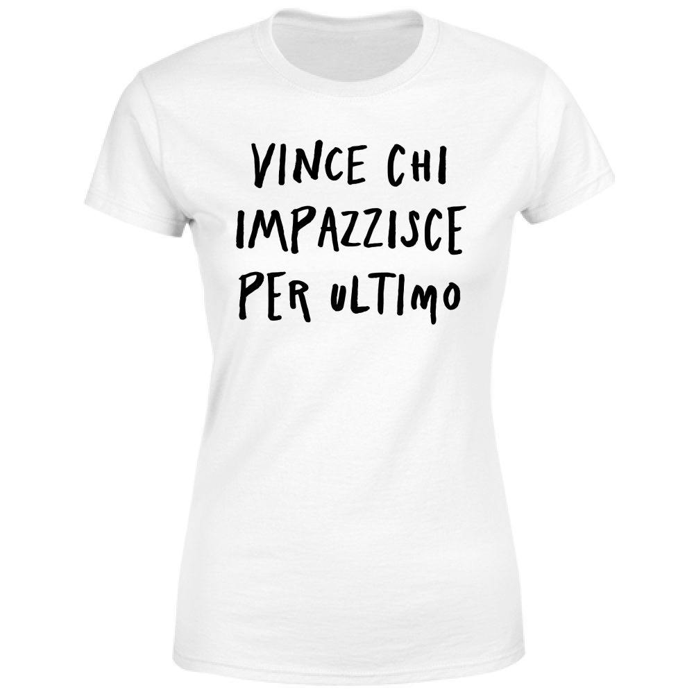 T-Shirt Donna Vince - Scritte Divertenti - Chiara