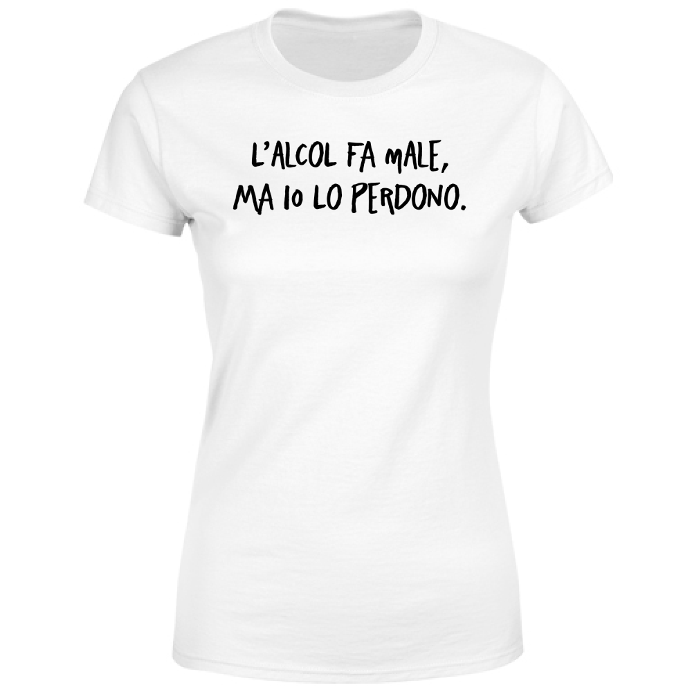 T-Shirt Donna Io lo perdono - Scritte Divertenti - Chiara