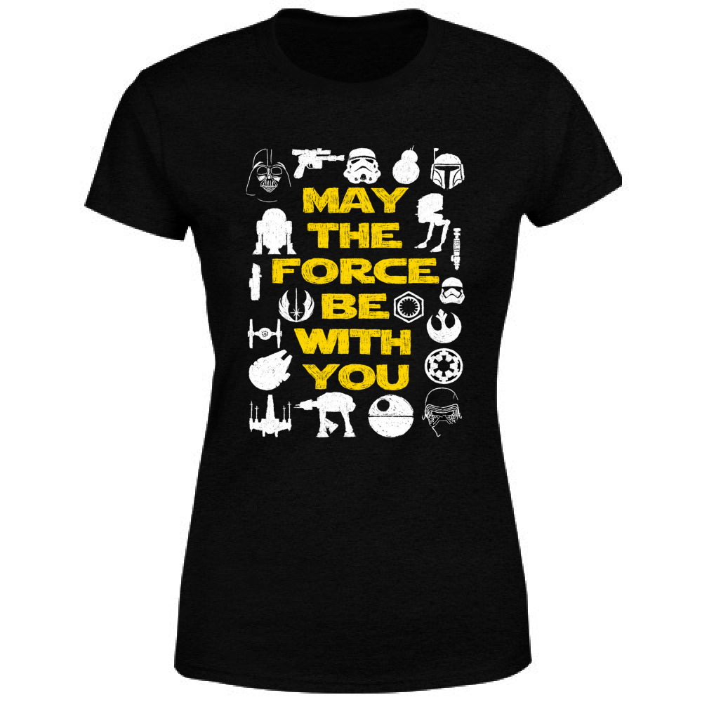 T-Shirt Donna Maglietta The Force