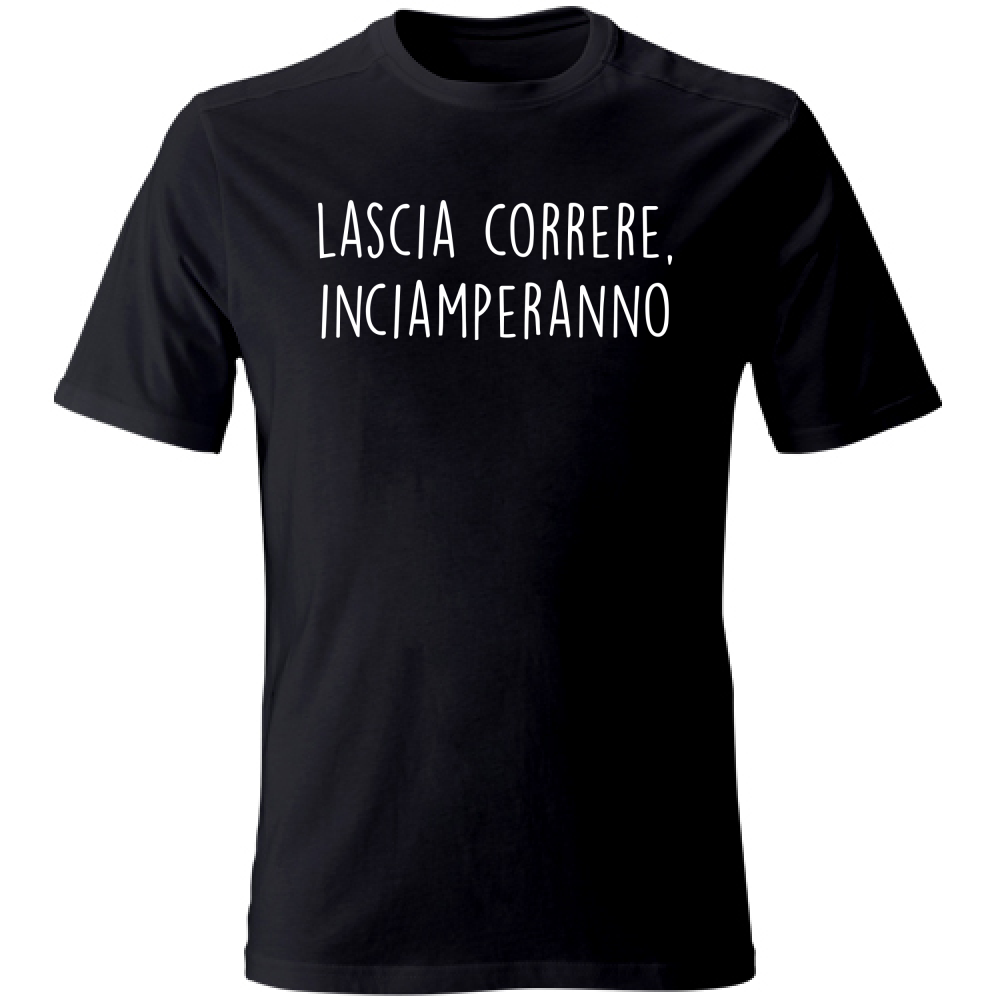 T-Shirt Unisex Inciamperanno - Scritte Divertenti