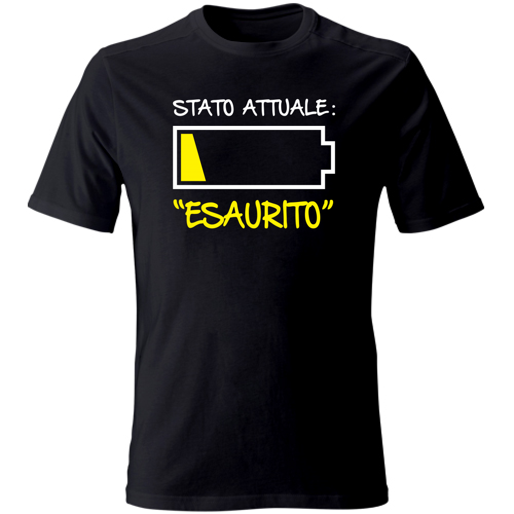 T-Shirt Unisex Large Stato attuale: Esaurito - Scritte Divertenti