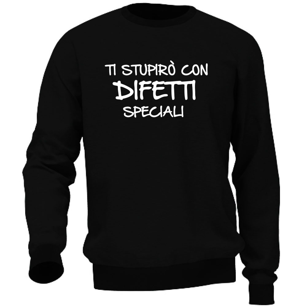 Felpa Unisex Difetti speciali - Scritte Divertenti