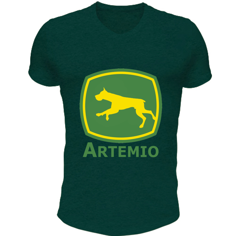 T-Shirt Unisex Scollo V Artemio Trattori