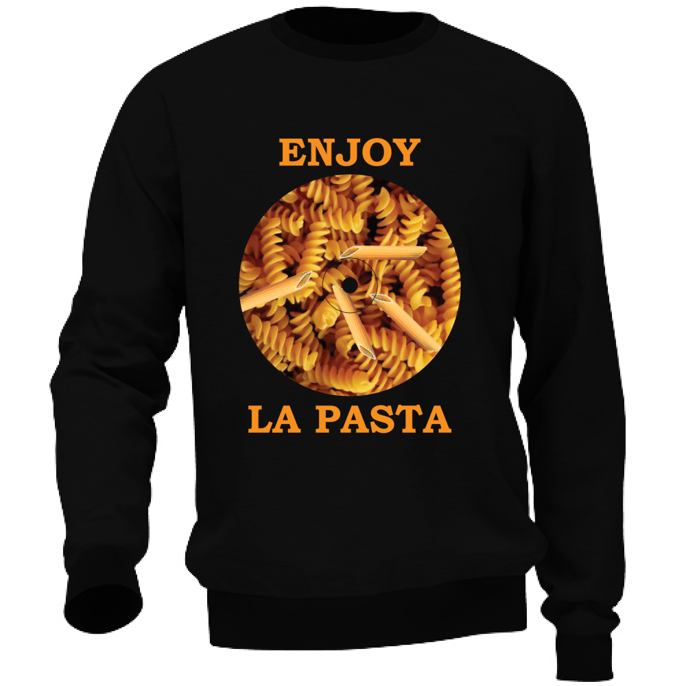 Felpa Unisex Enjoy La Pasta