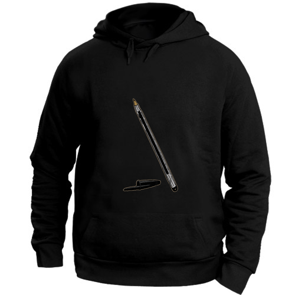 Felpa Unisex con Cappuccio Penna