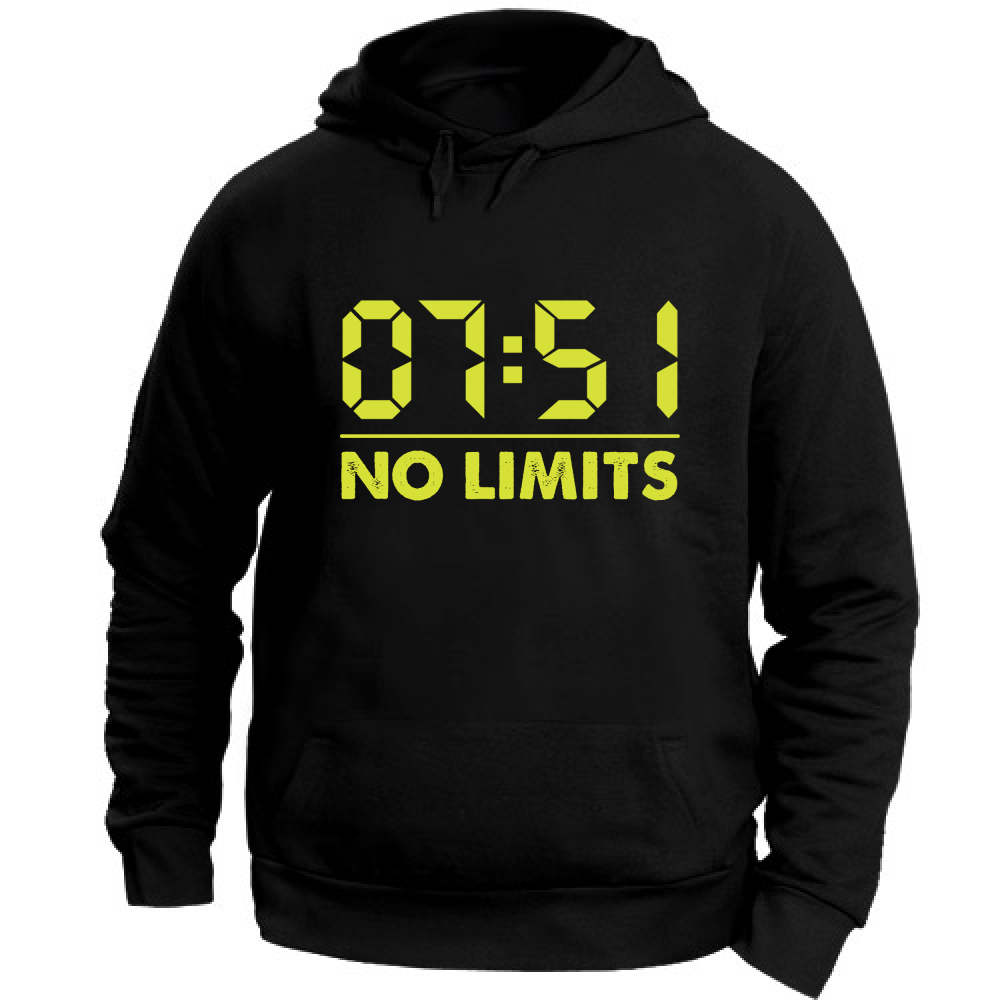 Felpa Unisex con Cappuccio 7:51 no limits