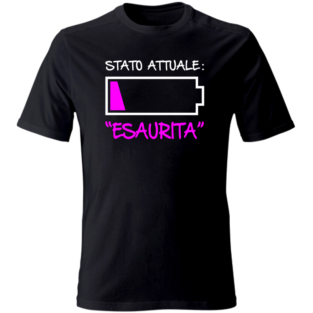 T-Shirt Unisex Large Stato attuale: Esaurita - Scritte Divertenti