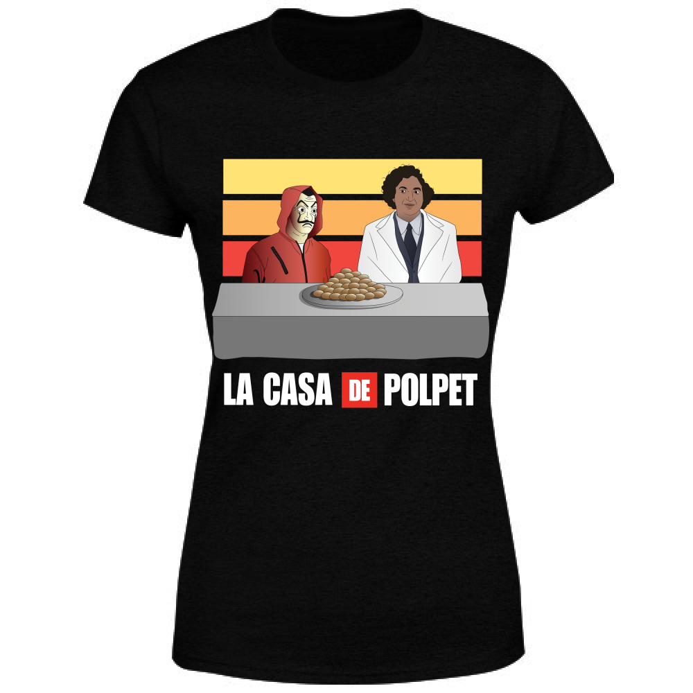 T-Shirt Donna La Casa de Polpet