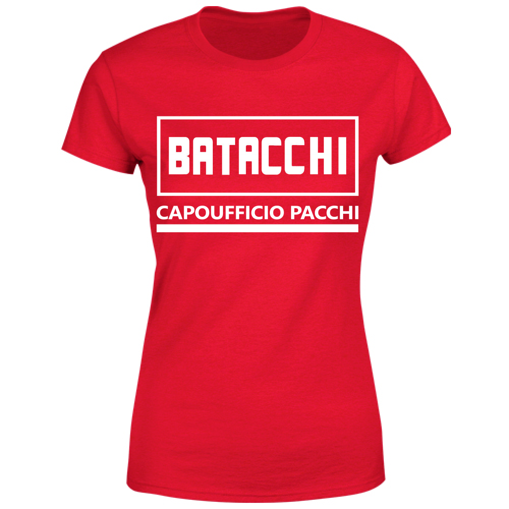 T-Shirt Donna Batacchi Capoufficio Pacchi