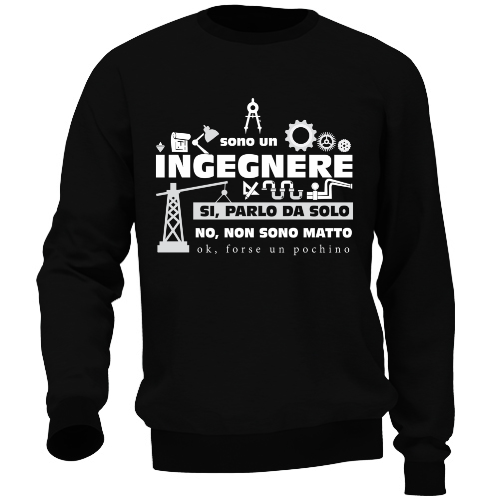 Felpa Unisex Ingegnere