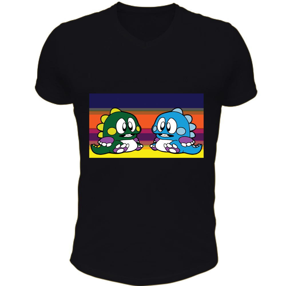 T-Shirt Unisex Scollo V Bubble