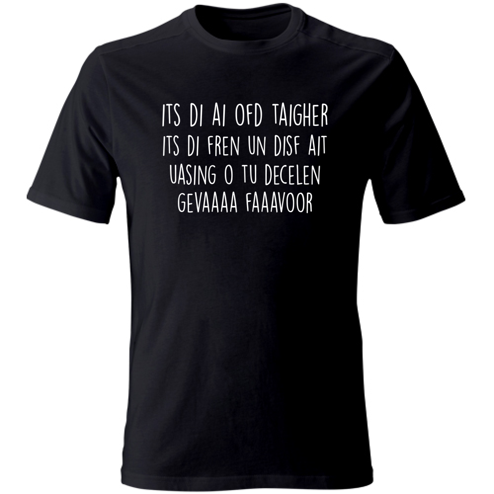 T-Shirt Unisex Ai ofd taigher